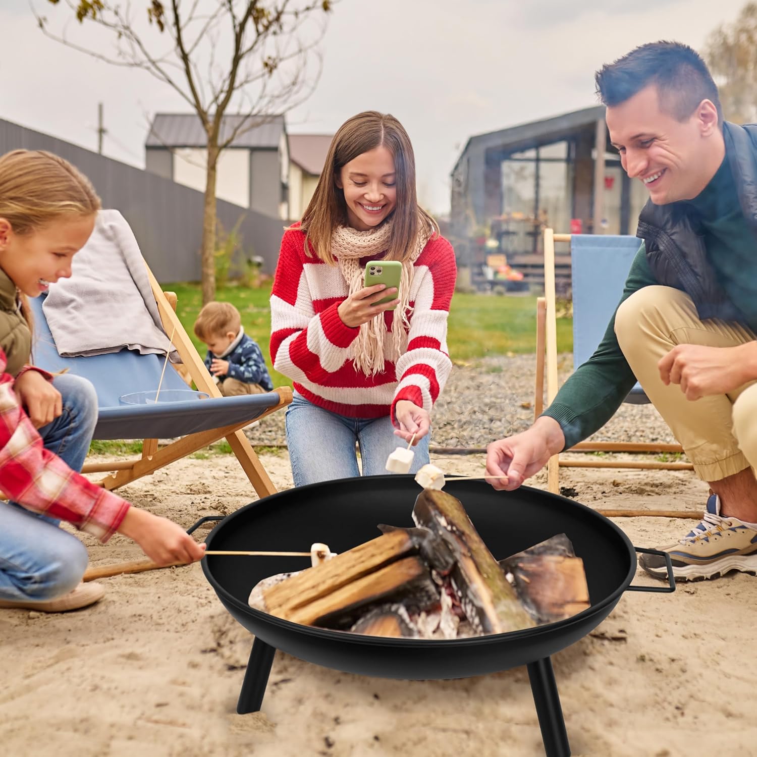 wysokiej jakości palenisko ogrodowe
